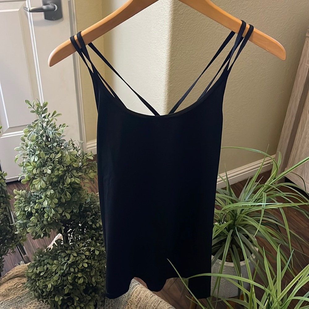 Ideology Black Tank-Top Brand New Size L